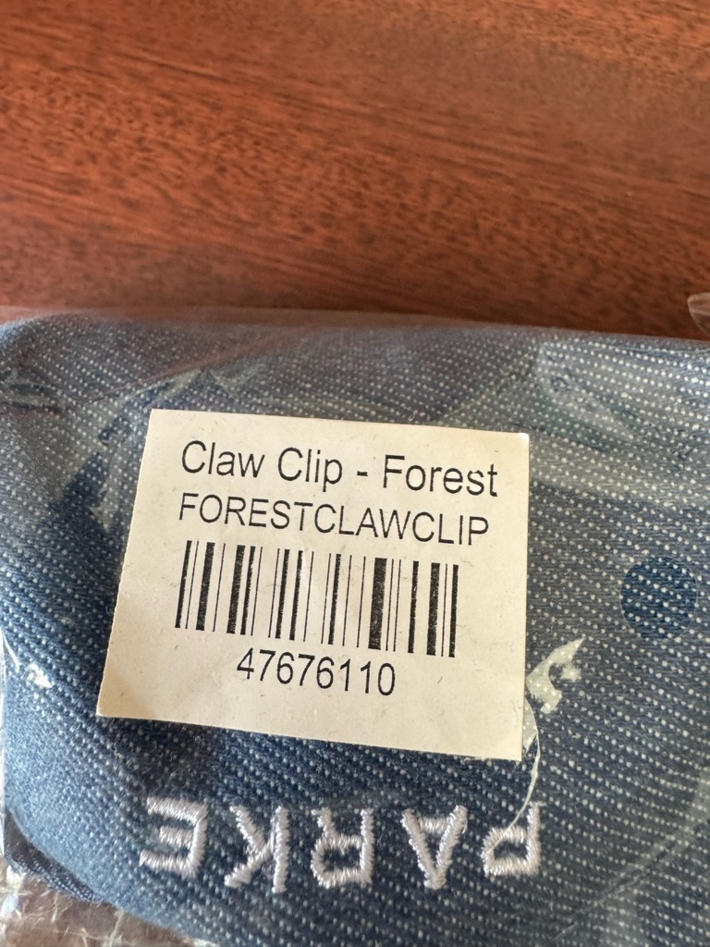 Parke Forest Claw Clip and case - Picture 3 of 6